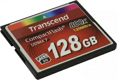 Карта памяти Transcend TS128GCF800 CompactFlash  Card 128Gb  800x