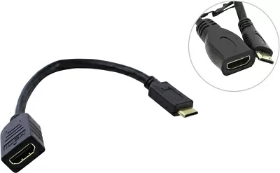 5bites BC-HDC2A1 Кабель-переходник miniHDMI M ->  HDMI F