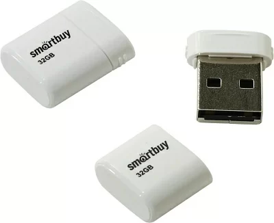 Накопитель SmartBuy Lara SB32GBLARA-W USB2.0 Flash Drive  32Gb (RTL)