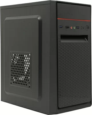 Корпус Minitower  Exegate BAA-107U Black MicroATX 450W (24+4пин) EX283063RUS