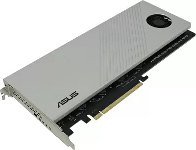 Контроллер ASUS HYPER M.2 X16 GEN 4 CARD (RTL) (PCI-E 4.0 x16 -> 4xM.2  2242/2260/2280/22110)