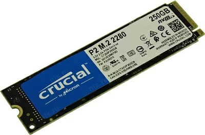 Накопитель SSD 250 Gb M.2 2280 M Crucial  P2  CT250P2SSD8 3D  QLC