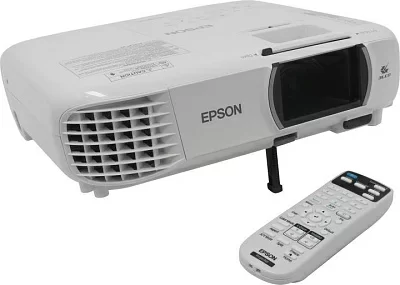 Проектор EPSON Home Projector EH-TW750 (3xLCD 3400 люмен 16000:1 1920x1080 D-Sub HDMI RCA USB  WiFi ПДУ  MHL)