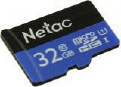 Карта памяти Netac NT02P500STN-032G-S microSDHC Memory Card 32Gb UHS-I  U1