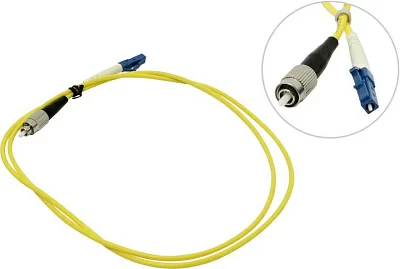 Кабель Patch cord  ВО LC-FC  Simplex  SM 9/125  1м