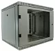 NT WALLBOX 9-65 G Шкаф 19" настенный серый 9U 600x520 дверь стекло-металл