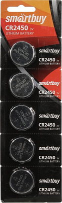 Батарея питания Smartbuy SBBL-2450-5B CR2450 (Li 3V) уп.5шт