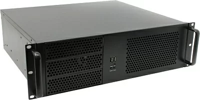 Корпус Server Case 3U  Exegate Pro 3U390-08 ATX 500W (24+8+2x4+2x6/8пин) EX264943RUS