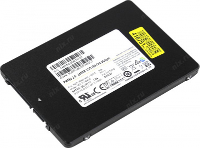 Накопитель SSD 240 Gb SATA 6Gb/s Samsung PM883 MZ7LH240HAHQ 2.5" (OEM) V-NAND 3bit