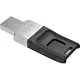 Накопитель Netac <NT03US1F-032G-30BK> USB3.0 Flash Drive 32Gb  (RTL) Fingerprint  Encryption