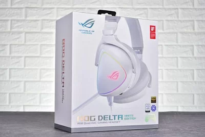 Наушники с микрофоном ASUS  ROG Delta White 90YH02HW-B2UA00