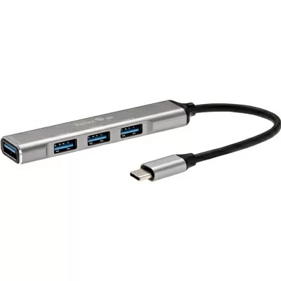 Разветвитель Telecom <TA308C> USB3.0 Hub  4 port подкл. USB-C