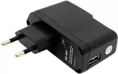 KS-is Tich KS-167 Зарядное устройство USB (Вх. AC220V Вых. DC5V 10W USB кабель microUSB/Apple 30-pin)