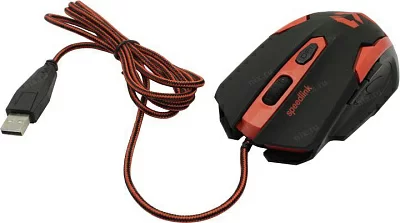 Манипулятор SPEEDLINK Xito Gaming Mouse SL-680009-BKRD USB (RTL) 4btn+Roll