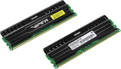 Модуль памяти Patriot Viper <PV316G186C0K> DDR3 DIMM  16Gb KIT 2*8Gb <PC3-15000>