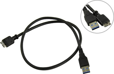 KS-is KS-465-0.5 Кабель  USB  3.0 AM-->micro-B  0.5м