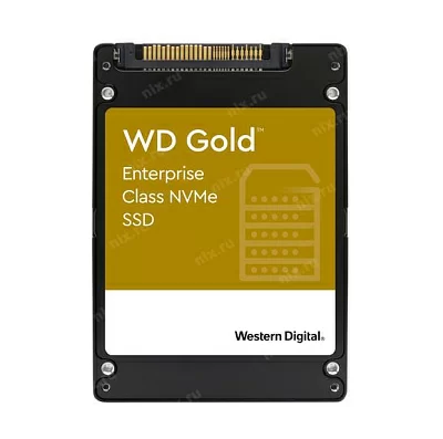 Накопитель SSD 3.84 Tb U.2 WD Gold WDS384T1D0D 2.5"