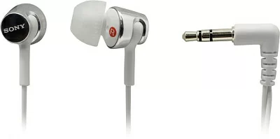 Наушники SONY  MDR-EX155  White (шнур  1.2м)