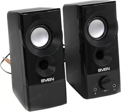 Колонки SVEN 357 Black (2x3W  питание от  USB)