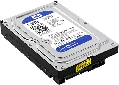 Жёсткий диск HDD 1 Tb SATA 6Gb/s Western Digital Blue WD10EZRZ 3.5"  5400rpm 64Mb