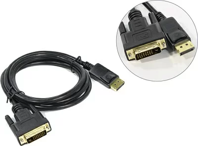 Telecom TA668-1.8м Кабель-адаптер DisplayPort(M) -> DVI (M) 1.8м