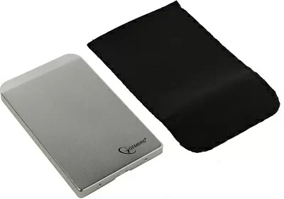 Gembird EE2-U2S-41-S (Внешний бокс для  2.5"  SATA  HDD USB2.0 Aluminum)