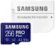 Карта памяти Samsung PRO Plus <MB-MD256KA/KR> microSDXC Memory Card 256Gb Class10 UHS-I U3 A2 V30 +  microSD--> SD  Adapter