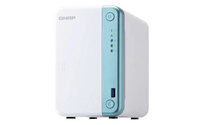 Сетевое хранилище QNAP NAS Server TS-251D-2G (2x3.5"/2.5"HotSwap HDD SATARAID0/1GbLAN2xUSB3.0)