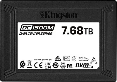 Kingston SEDC1500M/7680G  DC1500M 7680GB SSD U.2 NVMe PCIe 3.0  x4