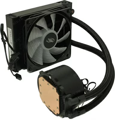 Охладитель Deepcool DP-H12RF-GL120V2 GAMMAXX L120 v2 (4пин  1155/1366/2011/2066/AM4-FM2  30дБ 500-1800об/мин Al)