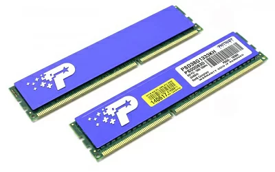 Модуль памяти Patriot Signature Line PSD38G1333KH DDR3 DIMM 8Gb  KIT  2*4Gb PC3-10600 CL9