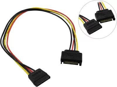 Vention KDABY Кабель питания SATA  M  ->SATA F  30см