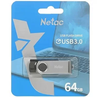 Накопитель Netac <NT03U505N-064G-30BK> USB3.0 Flash  Drive 64Gb  (RTL)