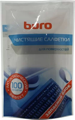 Buro BU-Zsurface запасной блок чистящих салфеток (100шт)