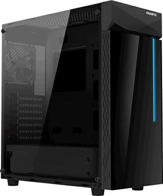 Корпус Miditower GIGABYTE C200G 28300-GC20G-1CKR Black  ATX без  БП