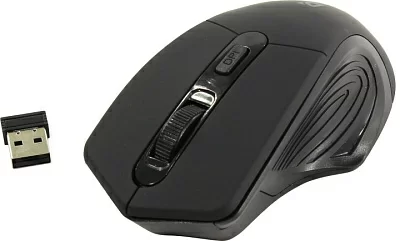 Манипулятор Defender Wireless Optical Mouse Datum MB-345 (RTL) USB 4btn+Roll 52345