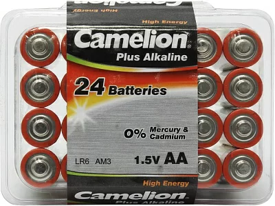 Элемент питания Camelion LR6-24 Super/Ultra/Plus Size "AA" 1.5V щелочной  (alkaline)  уп. 24 шт