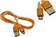 JETACCESS JA-DC24 1м Orange Кабель  USB  2.0 A-->micro-B  1м