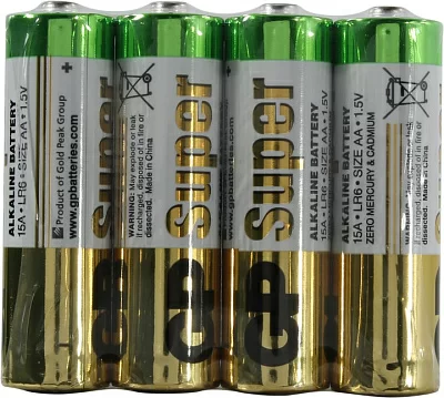 Элемент питания GP Super 15ARS-2SB4-96 (LR6) Size AA щелочной (alkaline) уп. 96шт