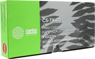 Картридж Cactus CS-TK475 для  Kyocera Mita  FS-6025MFP/6030MFP/6525MFP/6530MFP