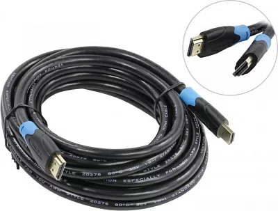 Vention VAA-B01-L500 Кабель HDMI to HDMI  (19M  -19M) 5м  ver1.4