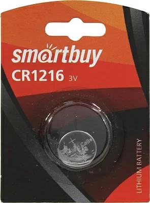 Батарея питания Smartbuy  SBBL-1216-1B  CR1216 (Li  3V)