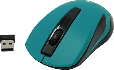 Манипулятор Defender Wireless Optical Mouse MM-605 Green (RTL) USB 3btn+Roll 52607