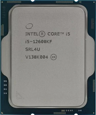 Процессор CPU Intel Core i5-12600KF  BOX (без кулера)  3.6  GHz/6PC+4EC/9.5+20Mb/150W/16 GT/s  LGA1700