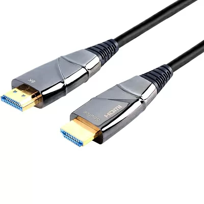 VCOM <D3743-20M> Кабель optical HDMI to HDMI  (19M  -19M) 20м ver2.1