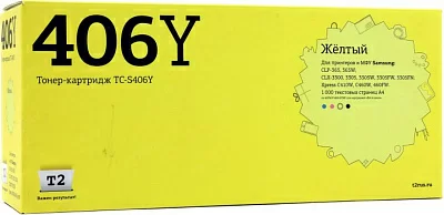 Картридж T2 TC-S406Y Yellow для Samsung  CLP-365/CLX-3300/3305/C410W/C460W