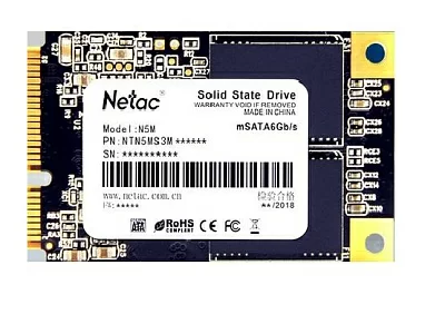 Накопитель SSD 2 Tb mSATA  6Gb/s  Netac N5M <NT01N5M-002T-M3X>