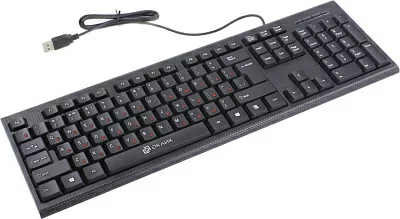 Клавиатура OKLICK 120M Black  <USB> 104КЛ  <1083044>