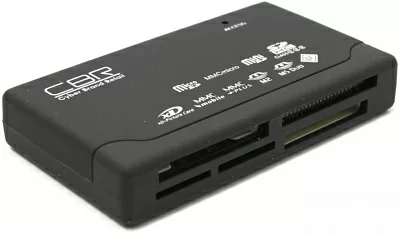 Картридер CBR CR 455 USB2.0 CF/MD/MMC/SDHC/microSDHC/xD/MS(/Pro/M2) Card Reader/Writer