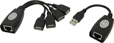 1050HUB Удлинитель USB->4xUSB по витой паре  до 45м